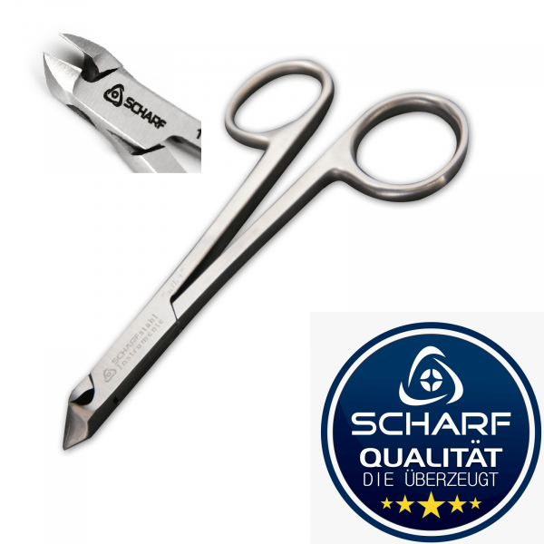 Hautzange Scherenform "Perfekt" 10cm