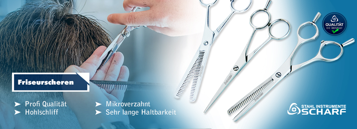 Friseurscheren in Profi-Qualität