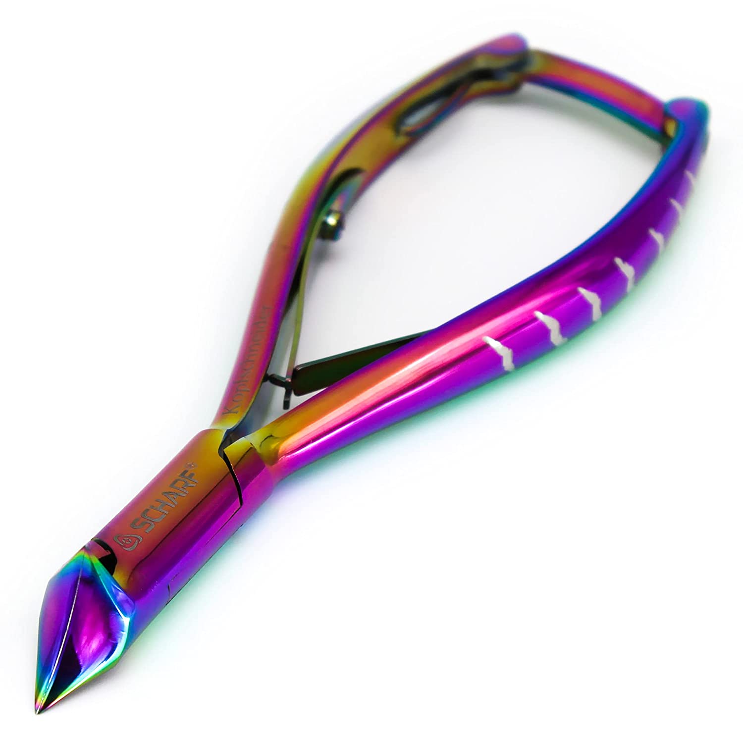 Profi Kopfschneider Nagelzange aus Edelstahl in Multicolor