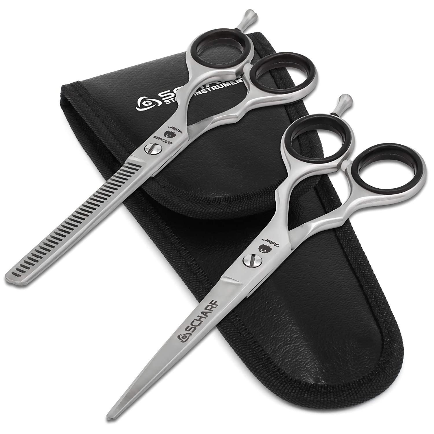 Profi Haarscheren Set, Modellierschere & Haarschere 6er Zoll