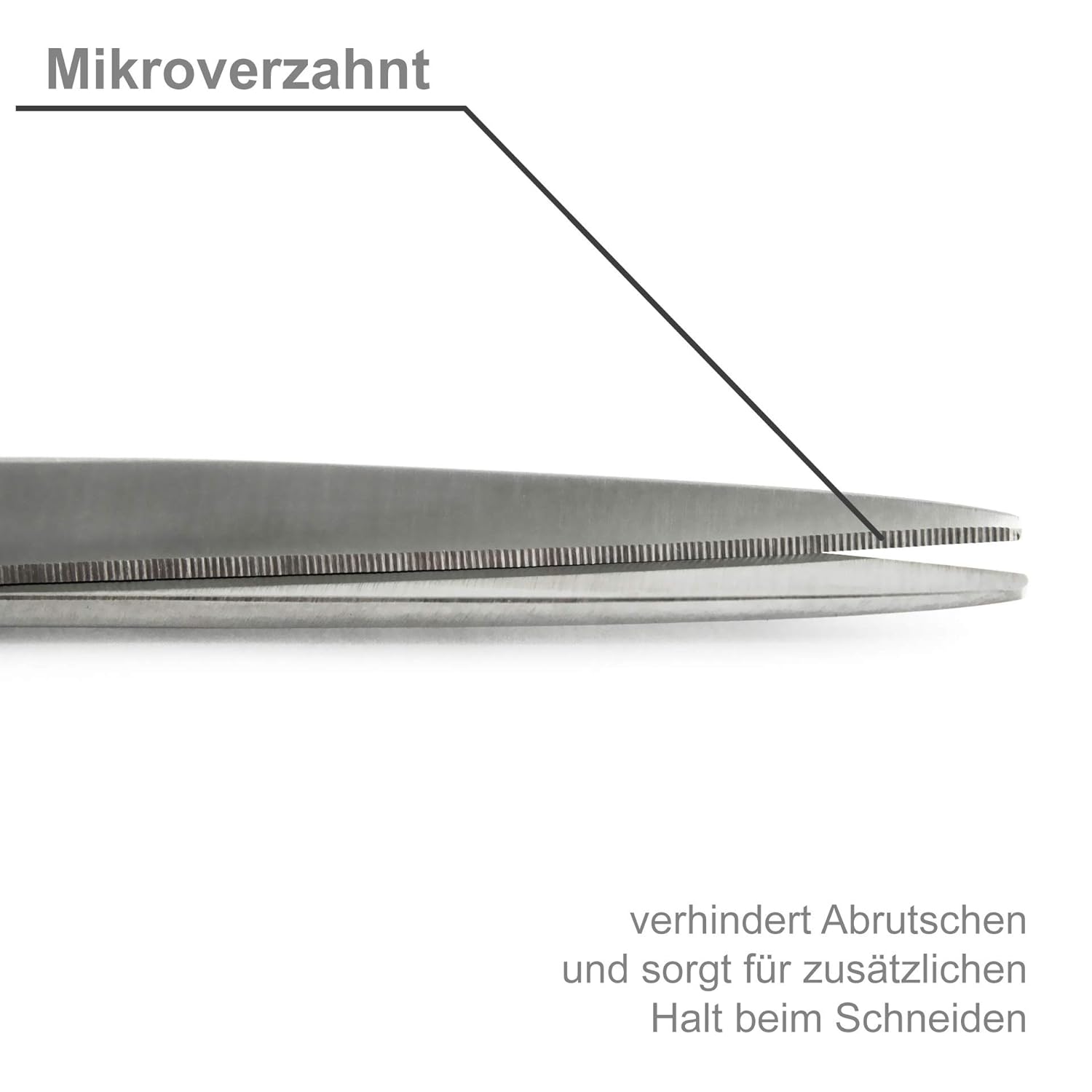 SCHARF STAHL® Profi Haarschere, Professionelle Friseurschere mit Mikroverzahnung 5,5 Zoll | - scharfer und präziser Schnitt | geeignet für Damen und Herren | zum Trocken- und Nass Schneiden – Bild 2