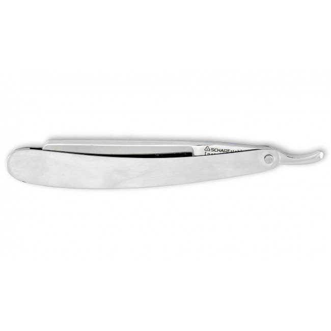 Edelstahl Rasiermesser "Hohlschliff" Matt